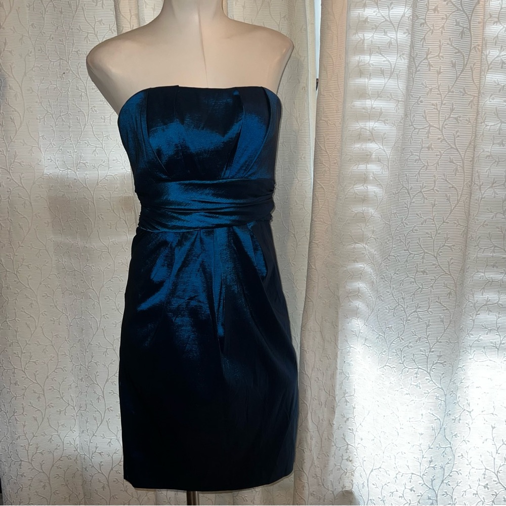Badgley Mischka strapless dress